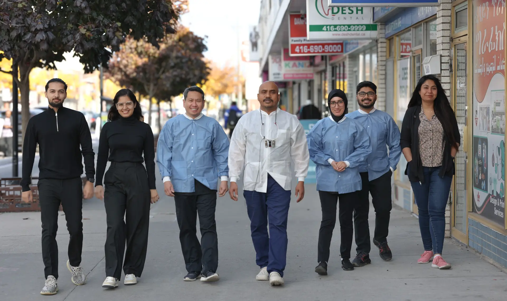 DeshDental Clinic Danforth - Modern dental office in Toronto's Danforth neighborhood offering comprehensive dental care services